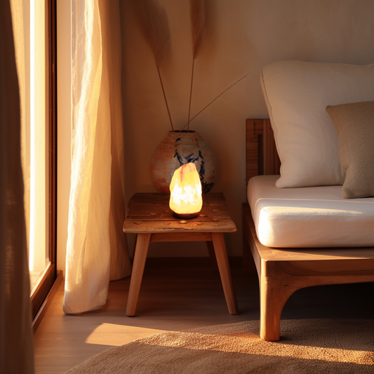 Salzkristalleuchte “Natur”